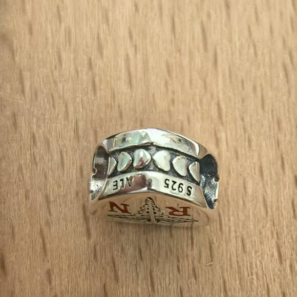 Pandora RN Registered Nurse Exclusive Heart Charm Pendant, S925 Silver Bracelets - Picture 3 of 4